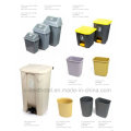 60 Liter Push Plastic Outdoor Mülleimer